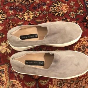 Steve Madden Grey Suede Shoes